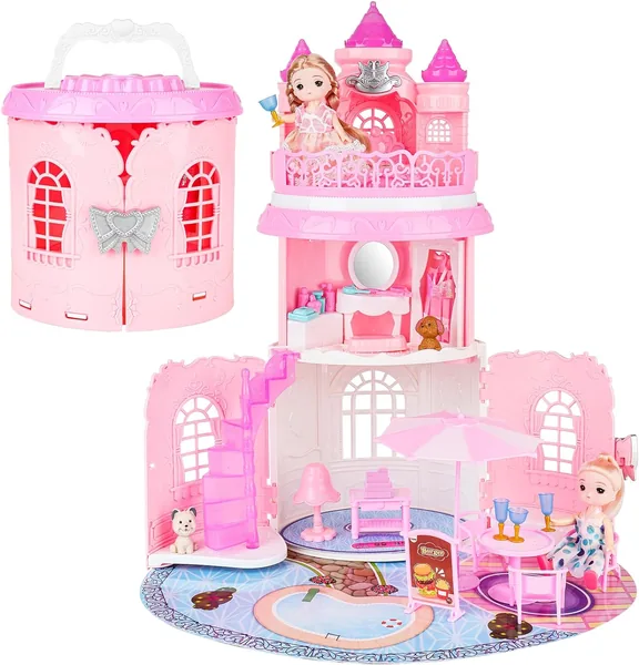 Pink Castle Dollhouse