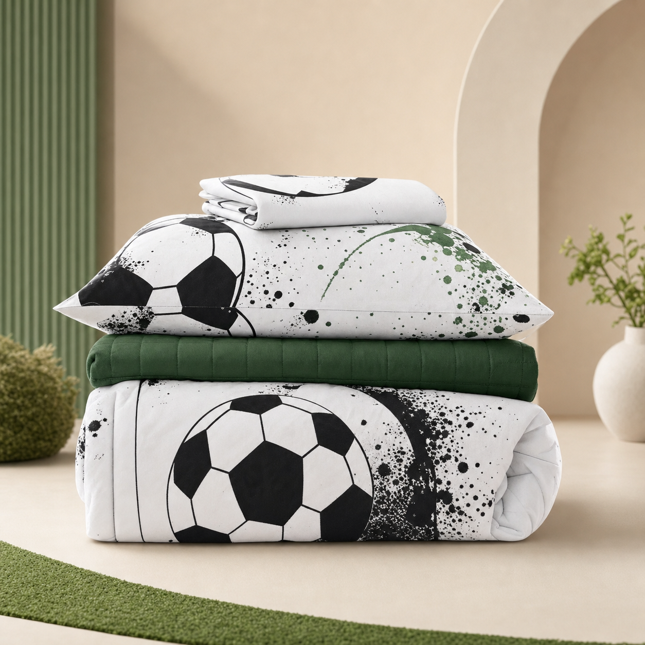 Soccer Bedding Set